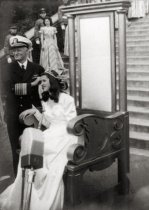 Admiral Nimitz crowns Queen Shenandoah XIX